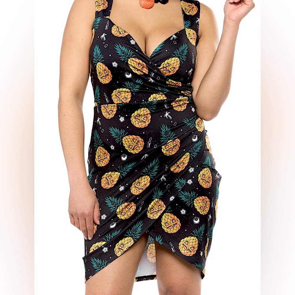 Sourpuss jackolantern pineapple dress